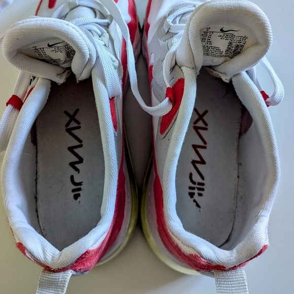 Nike Red and White Athletic Shoes - Picture 5 of 8